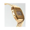 Montre Casio mixte résine doré bracelet acier doré