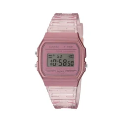 Montre Casio mixte résine rose