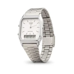 Montre CASIO VINTAGE homme bracelet acier inoxydable
