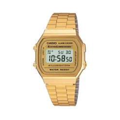 Montre Casio Vintage mixte acier doré
