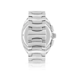 Montre chronographe homme acier