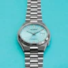 Montre CITIZEN Tsuyosa homme automatique, bracelet acier gris