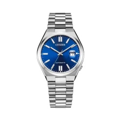 Montre CITIZEN tsuyosa homme automatique bracelet acier gris