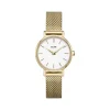 Montre CLUSE Boho Chic femme cadran blanc bracelet acier doré