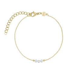 Montre CLUSE FESTIVE 25 Femme cadran blanc bracelet acier inoxydable doré