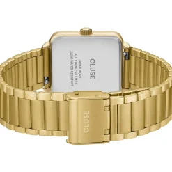 Montre CLUSE FESTIVE 25 Femme cadran rouge bracelet acier inoxydable doré