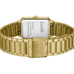 Montre CLUSE FESTIVE 25 Femme cadran blanc bracelet acier inoxydable doré