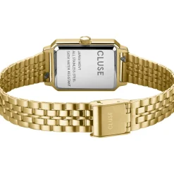 Montre CLUSE Fluette femme cadran doré bracelet acier doré