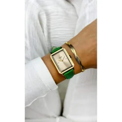 Montre CLUSE Fluette femme cadran doré bracelet acier doré