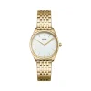 Montre CLUSE Féroce femme cadran blanc bracelet acier doré