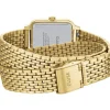 Montre CLUSE GRACIEUSE Femme cadran rouge bracelet acier inoxydable doré