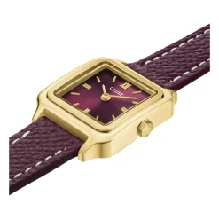 Montre CLUSE GRACIEUSE MINI Femme cadran rouge bracelet acier inoxydable bordeaux