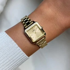 Montre CLUSE GRACIEUSE MINI Femme cadran doré bracelet acier inoxydable doré