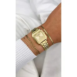Montre CLUSE Gracieuse Petite femme cadran doré bracelet acier doré