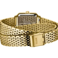 Montre CLUSE Gracieuse Petite femme cadran vert bracelet acier doré