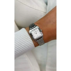 Montre CLUSE Gracieuse Petite femme cadran blanc bracelet acier