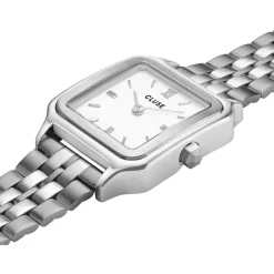 Montre CLUSE Gracieuse Petite femme cadran blanc bracelet acier
