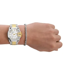 Montre DIESEL Master Chief homme bracelet acier bicolore