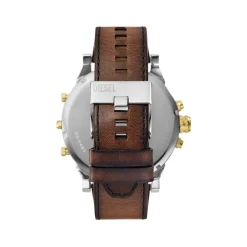 Montre DIESEL mr. daddy 2.0 homme bracelet cuir marron
