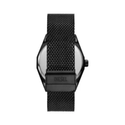 Montre DIESEL scraper homme bracelet acier inoxydable noir