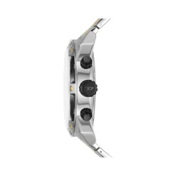 Montre DIESEL spiked homme bracelet acier inoxydable bicolore