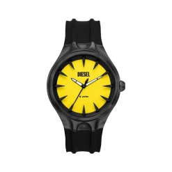 Montre DIESEL streamline homme bracelet silicone noir