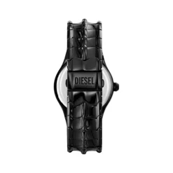 Montre DIESEL vert homme bracelet acier inoxydable noir