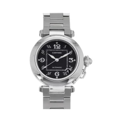 Montre d'occasion CARTIER Pasha mixte automatique bracelet acier