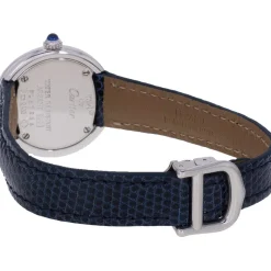 Montre d'occasion CARTIER Trinity femme quartz bracelet cuir cresus