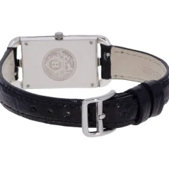 Montre d'occasion HERMES Cape Cod femme quartz bracelet cuir cresus