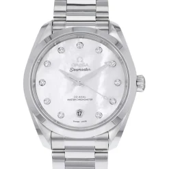 Montre d'occasion Omega Seamaster femme automatique acier