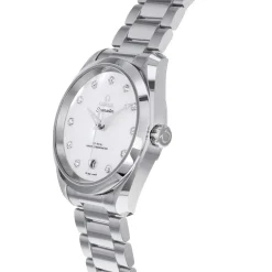 Montre d'occasion Omega Seamaster femme automatique acier