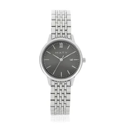 Montre femme chromée