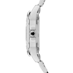 Montre femme strass bracelet acier