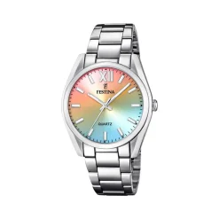 Montre FESTINA boyfriend femme bracelet acier