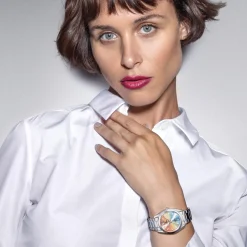 Montre FESTINA boyfriend femme bracelet acier