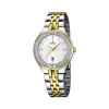 Montre Festina femme acier bicolore jaune