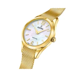 Montre FESTINA FESTINA swiss made femme bracelet acier inoxydable doré