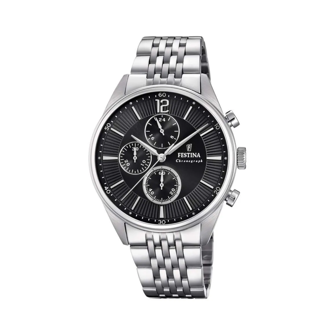 Montre Festina homme chronographe acier