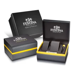 Montre FESTINA special editions homme chronographe, bracelet acier