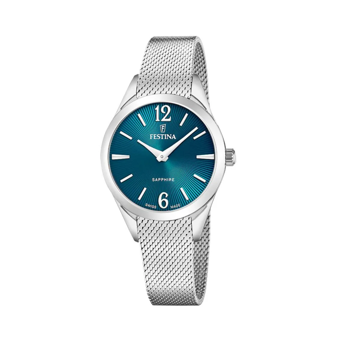 Montre FESTINA swiss made femme bracelet acier inoxydable