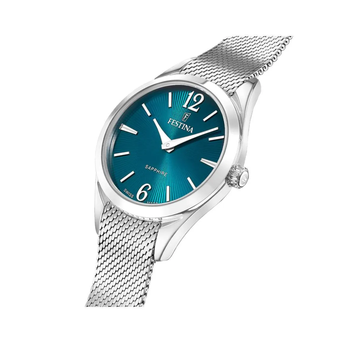 Montre FESTINA swiss made femme bracelet acier inoxydable