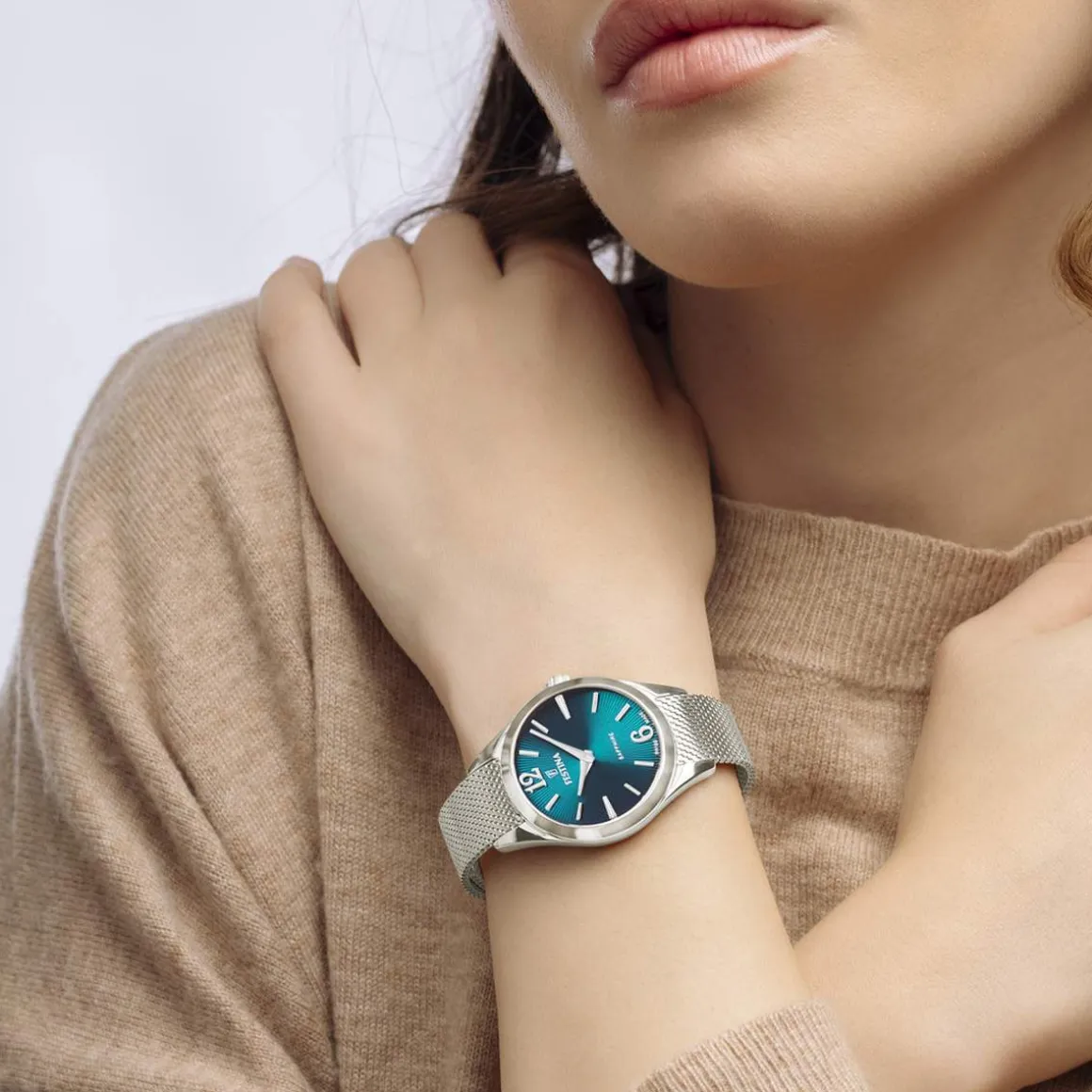 Montre FESTINA swiss made femme bracelet acier inoxydable