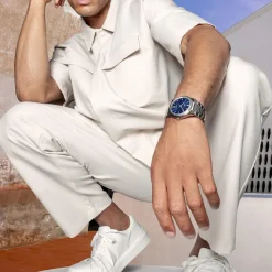 Montre FESTINA swiss made homme bracelet acier inoxydable