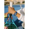 Montre FLIK FLAK bubbly hours enfant bracelet silicone bleu