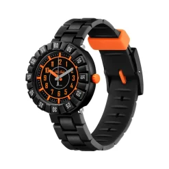 Montre Flik Flak Catch U plastique biosourcé bracelet silicone