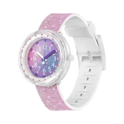 Montre Flik Flak enfant silicone blanc