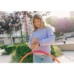 Montre FLIK FLAK loop it! enfant bracelet pet recycle rose