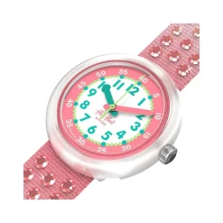 Montre FLIK FLAK pattern paradise enfant bracelet pet recycle rose