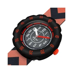 Montre FLIK FLAK pattern paradise enfant bracelet pet recycle noir